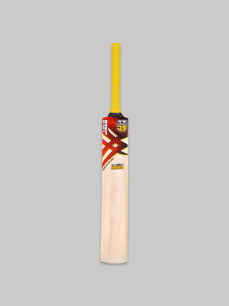 Blazent 10000 Red – English Willow Seasoned Cricket Bat (Grade 1)